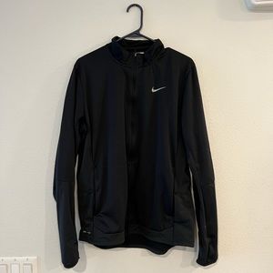 Mens Dri-Fit full zip hoodie w zipper pockets